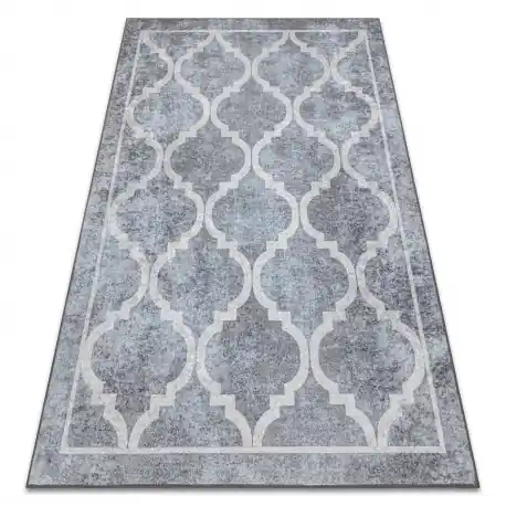 Tappeto lavabile MIRO 51639.805 Trellis reticolo antiscivolo - grigio