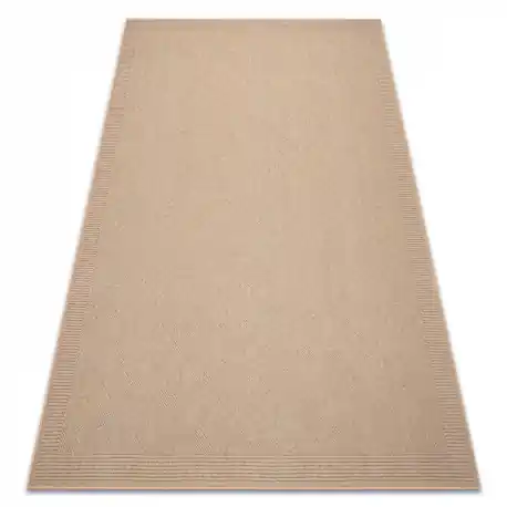 Tappeto in lana VILLA 7636/77800 Zigzag SIZAL, tessitura piatta beige