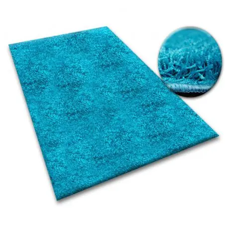 Tappeto SHAGGY 5cm turchese