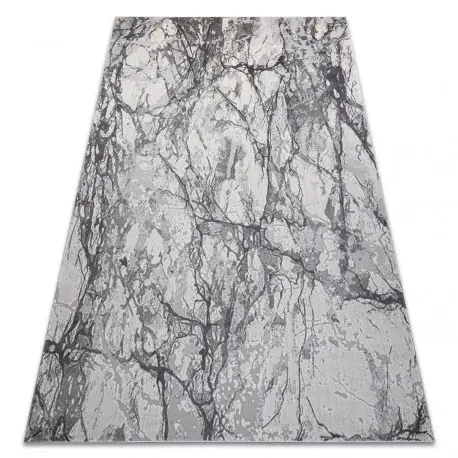 Tappeto NOBLE moderno 9962 65 Marmo, calcolo - Structural due livelli di pile crema / grigio