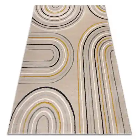 Tapis KIDDO 6107 crème / bianco, geometrica pour enfants, sensoriel