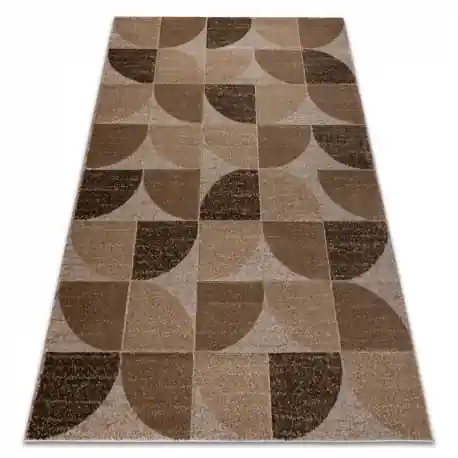Tappeto ARCANA 4673 beige / marrone chiaro, geometrico, moderno