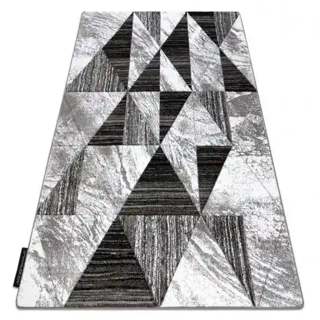 Tappeto ALTER Nano triangoli grigio