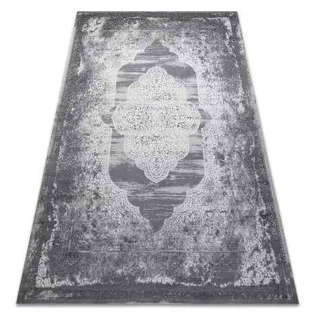 Tappeto NOBLE moderno 9479 65 Ornamento vintage - Structural due livelli di pile crema / grigio