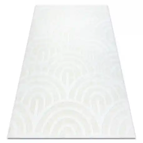 Tappeto moderno MODE 8629 conchiglie crema