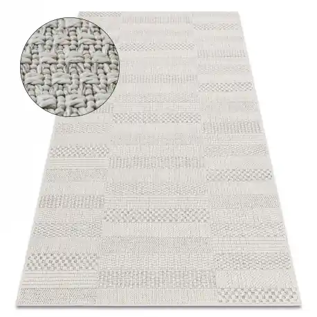 Tappeto ORIGI 3736 crema - Tavole cordoncino in SISAL a tessitura piatta