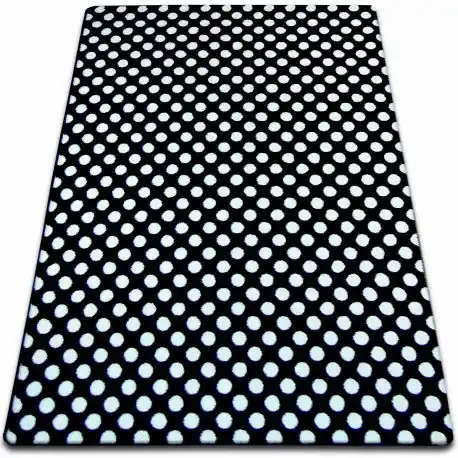 Tappeto SKETCH - F764 nero/crema - Punti