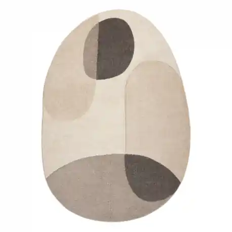 Tappeto FUSION 5706 crema / beige Shape - Geometrico, moderno, astratto, irregolare