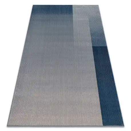 Tappeto in lana NAIN Geometrico 7710/51644 beige / blu