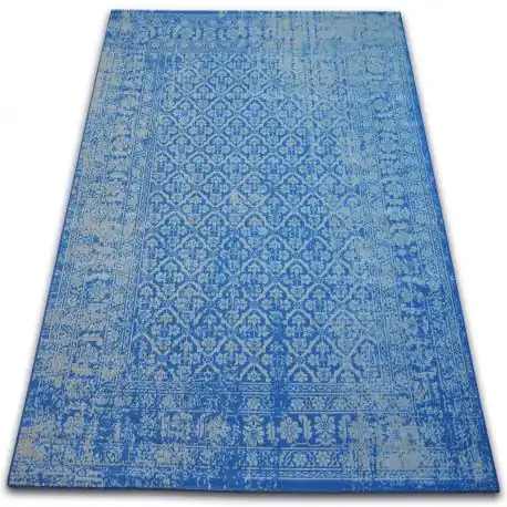 Tappeto Vintage Fiori 22209/543 blu
