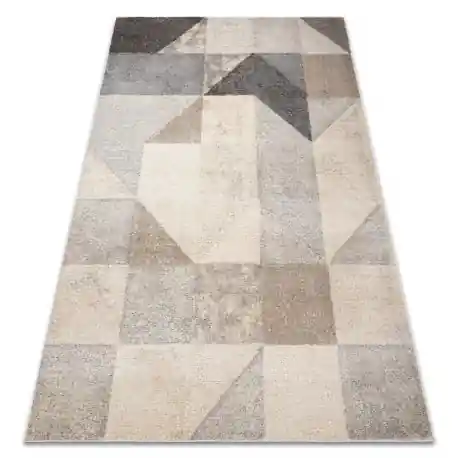Tappeto FUSION 9777 crema / beige - Geometrico, moderno, astratto