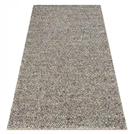 Tappeto in lana TAHAR 99005 antracite - TESSUTO A MANO, Melange