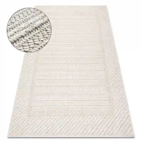 Tappeto JERSEY 19261 beige - Telaio, strutturali, loop BOHO