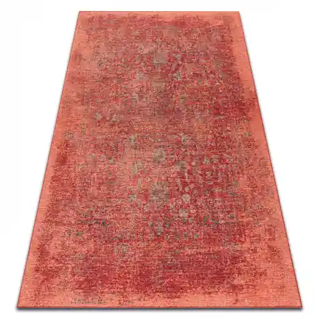 Tappeto in lana ANTIGUA 518 75 JP300 OSTA - Astrazione tessitura piatta rosso