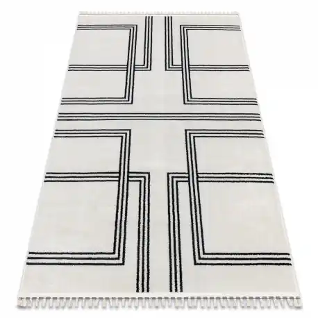 Tappeto AMOUR 53091C crema - Geometrico, linee moderno, elegante