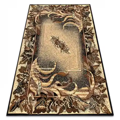 Tappeto BCF Morad LIŚĆ Foglie Agawa classico - beige