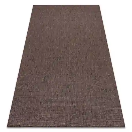 Tappeto SIZAL SION A5165A Melange tessuto piatto marrone