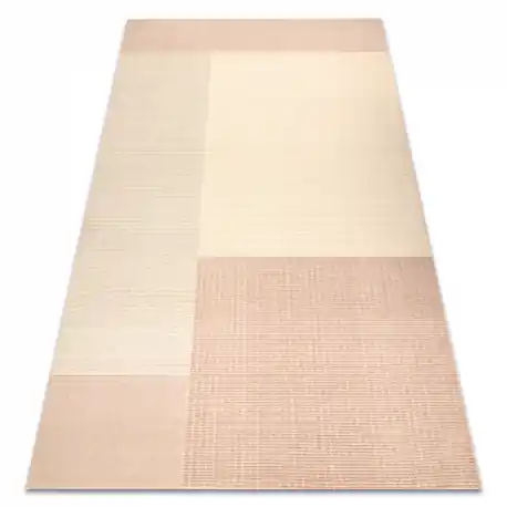 FLUX 461.9.AE200 tappeto in lana OSTA - Geometrico, strutturale, loft beige / rosa