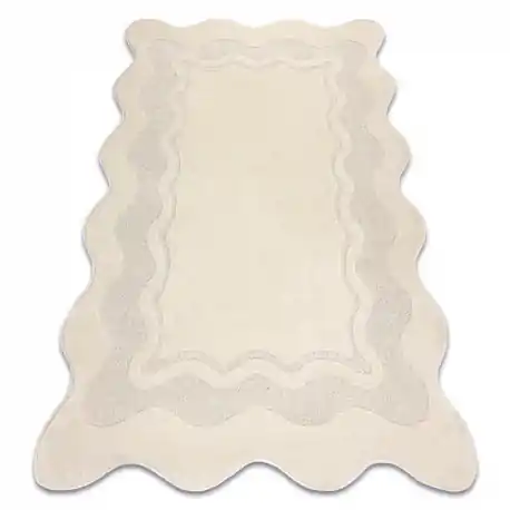 Tappeto DUNE 2879 SHAPE crema – Pietre, struttura, forma irregolare