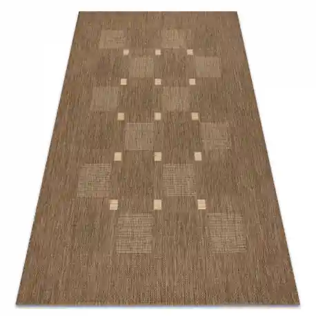 TAPPETO DI SPAGO SIZAL FLOORLUX 20079 caffè / mais