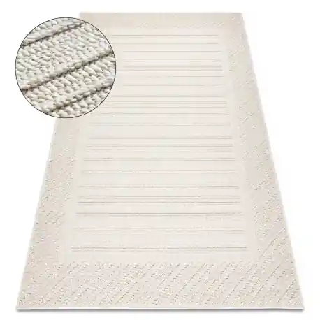 Tappeto JERSEY 19261 crema - Telaio, strutturali, loop BOHO