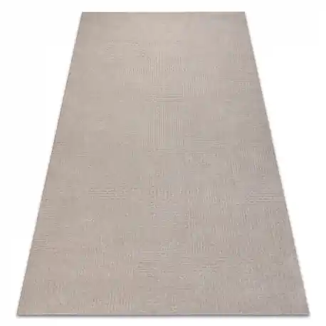 Tappeto in lana TEXTURA 488.21.LA110 OSTA - Linee, geometrica strutturale grigio / beige