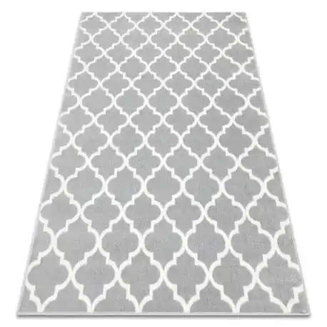 Tappeto BCF Morad TRELIS Traliccio marocchino - grigio chiaro