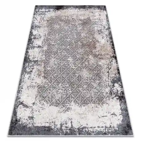 Tappeto lavabile MIRO 51864.804 Vintage, reticolo antiscivolo - grigio