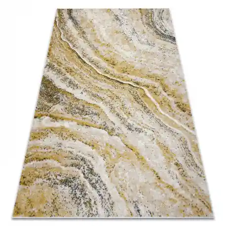 Tappeto FUSION 9776 crema / bianca / giallo - Astrazione, moderno, astratto