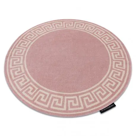Tappeto HAMPTON Grecos cerchio rosa