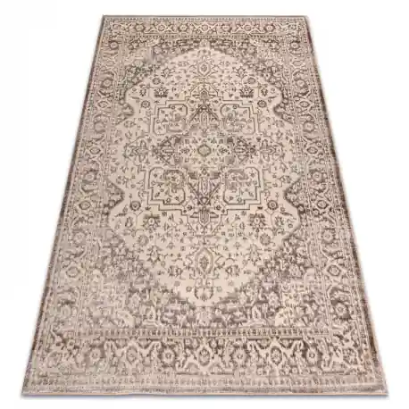 Tappeto AURA J2818 beige - Cornice, ornamento, strutturale, moderno