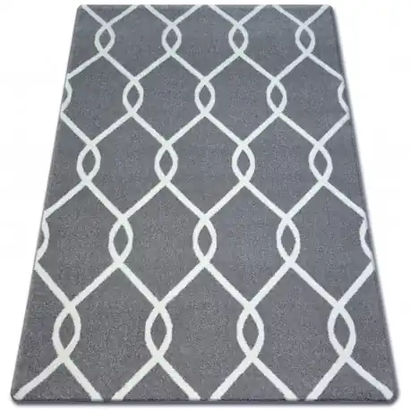 Tappeto SKETCH - F934 grigio/crema trellis