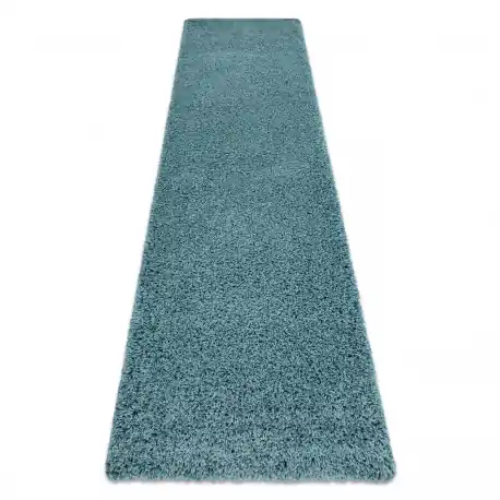 Tappeti, tappeti passatoie SOFFI shaggy 5cm blu - per il soggiorno, la cucina, il corridoio