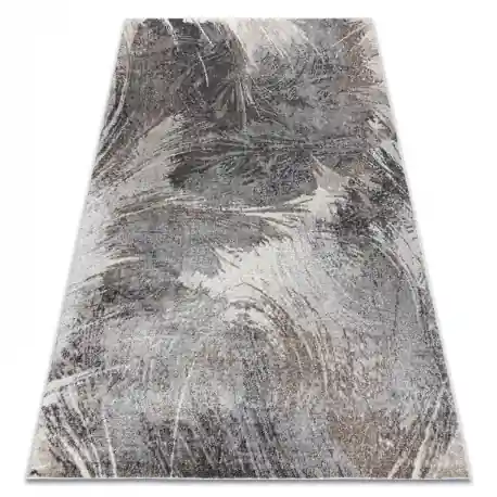 Tappeto FUSION 9617 grigio scuro / marrone - Astrazione, moderno, astratto