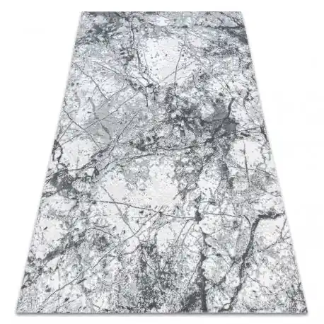 Tappeto ACRILICO VALENCIA 073 Marmo grigio chiaro / grigio scuro