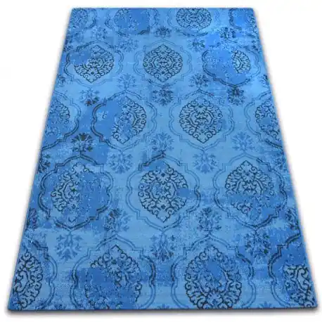 Tappeto Vintage 22213/473 blu classico