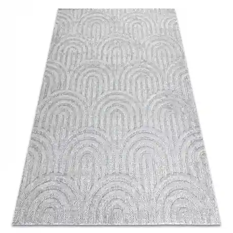 Tappeto SANTO SIZAL 0537 geometrica grigio
