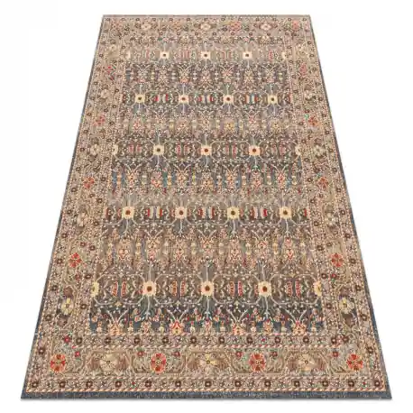 Tappeto in lana LEGEND 468 12 GB500 OSTA - Ornamento, telaio, esclusivo beige / grigio