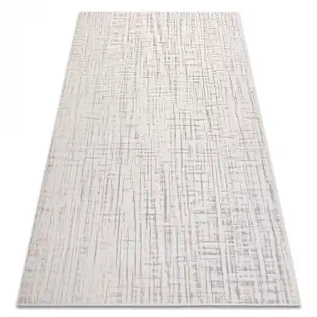 Tappeto AURA J2557A crema / grigio chiaro - Linee, strutturale, moderno