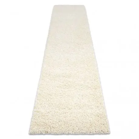 Tappeti, tappeti passatoie SOFFI shaggy 5cm crema - per il soggiorno, la cucina, il corridoio