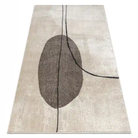 Tappeto FUSION 0808 crema / beige - Geometrico, moderno, astratto