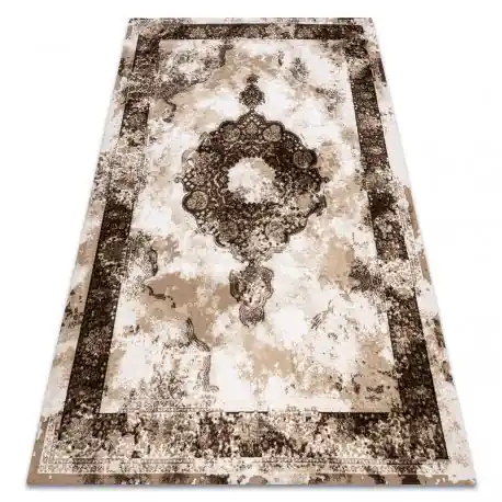 Tappeto ACRILICO VALENCIA 9987 ORNAMENTO, TELAIO, vintage beige