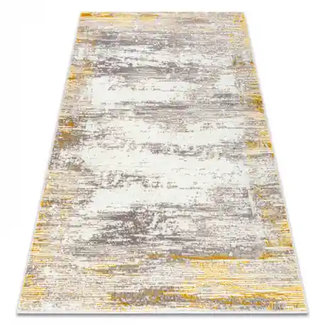 Tappeto CORE W9775 Frame, ombreggiato - strutturale, due livelli di pile, avorio / beige