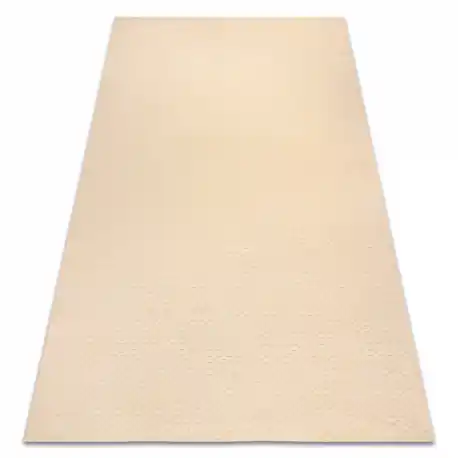 Tappeto in lana TEXTURA 488.07.LA100 OSTA - Motivo a intreccio strutturale crema