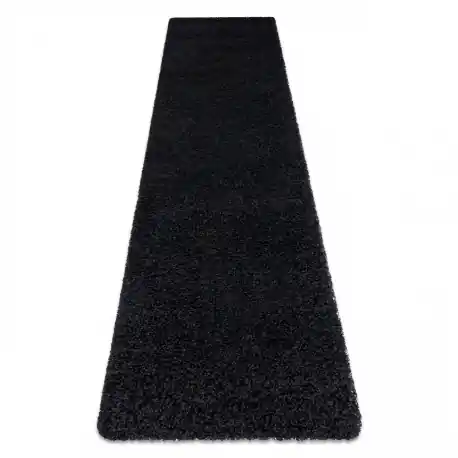 Tappeto, tappeti passatoie SOFFI shaggy 5cm nero - per il soggiorno, la cucina, il corridoio