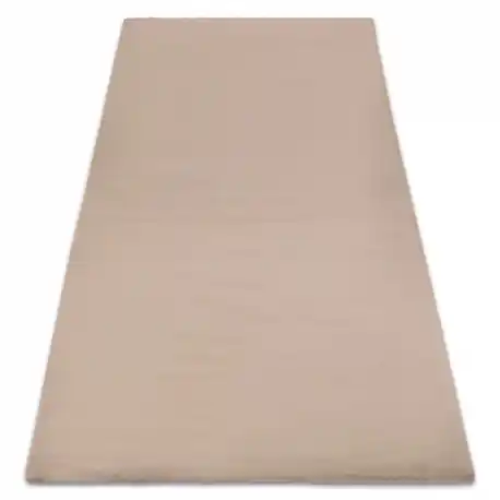 Tappeto BUNNY taupe beige IMITAZIONE PELLICCIA DI CONIGLIO