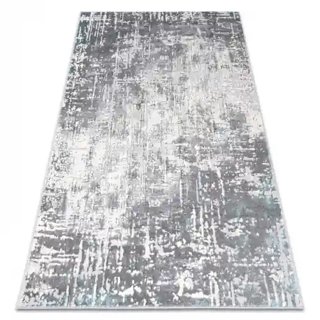 Tappeto CORE W9782 - strutturale, due livelli di pile, avorio / grigio