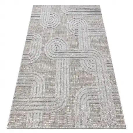 Tappeto SANTO SIZAL 1001 geometrica grigio