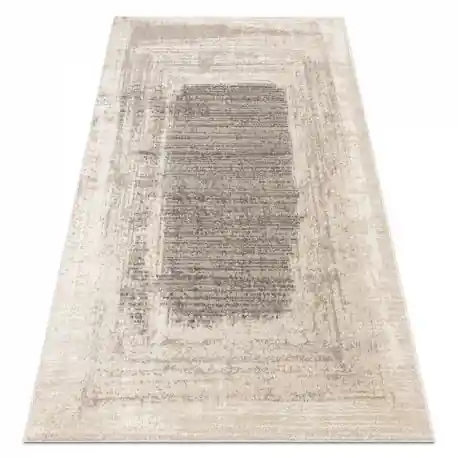 Tappeto FUSION 8256 crema / beige - Cornice, vintage, moderno, astratto