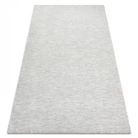 Tappeto SIZAL PATIO 3077 diamanti tessuto piatto grigio / beige